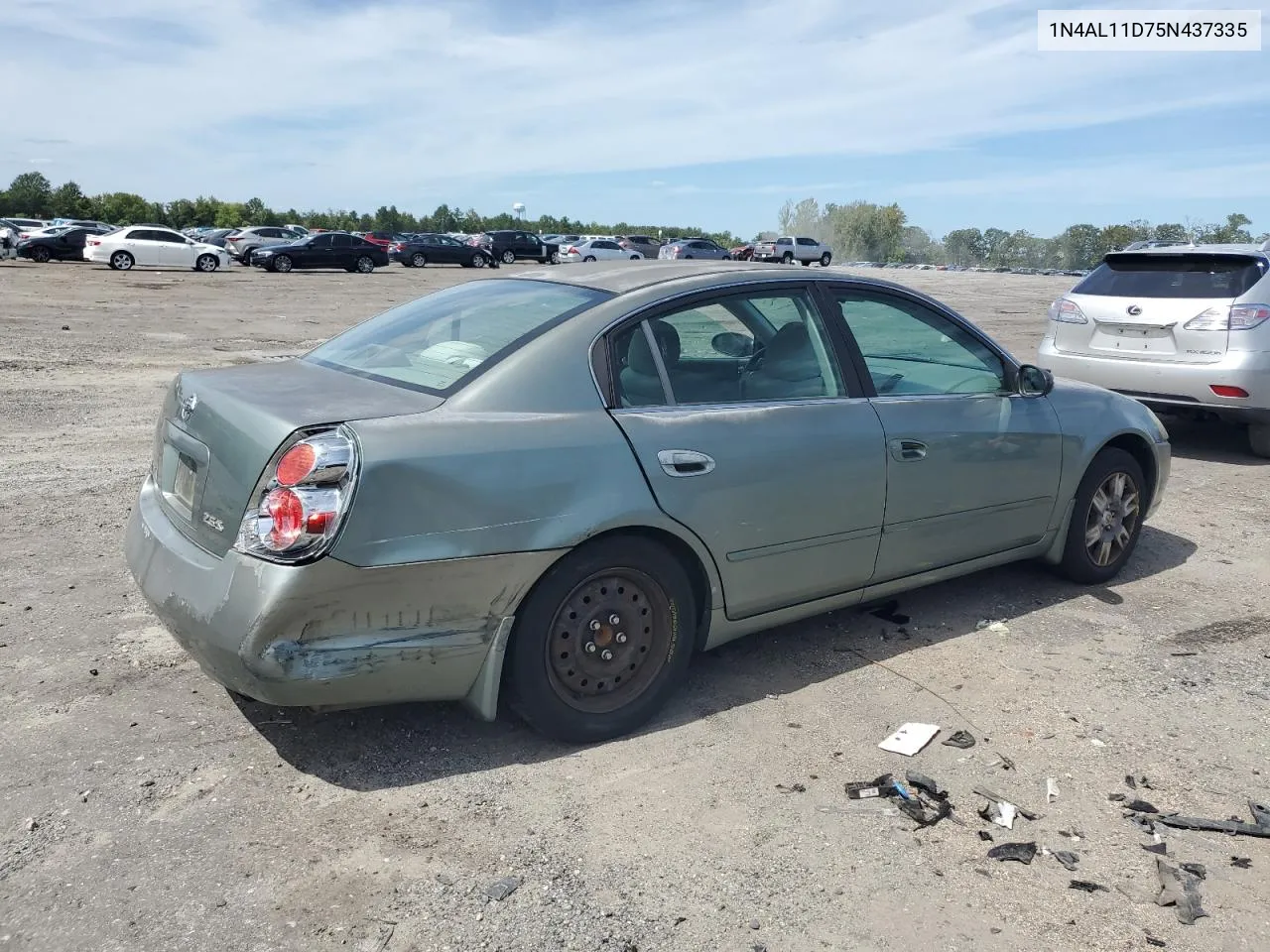 2005 Nissan Altima S VIN: 1N4AL11D75N437335 Lot: 69819284