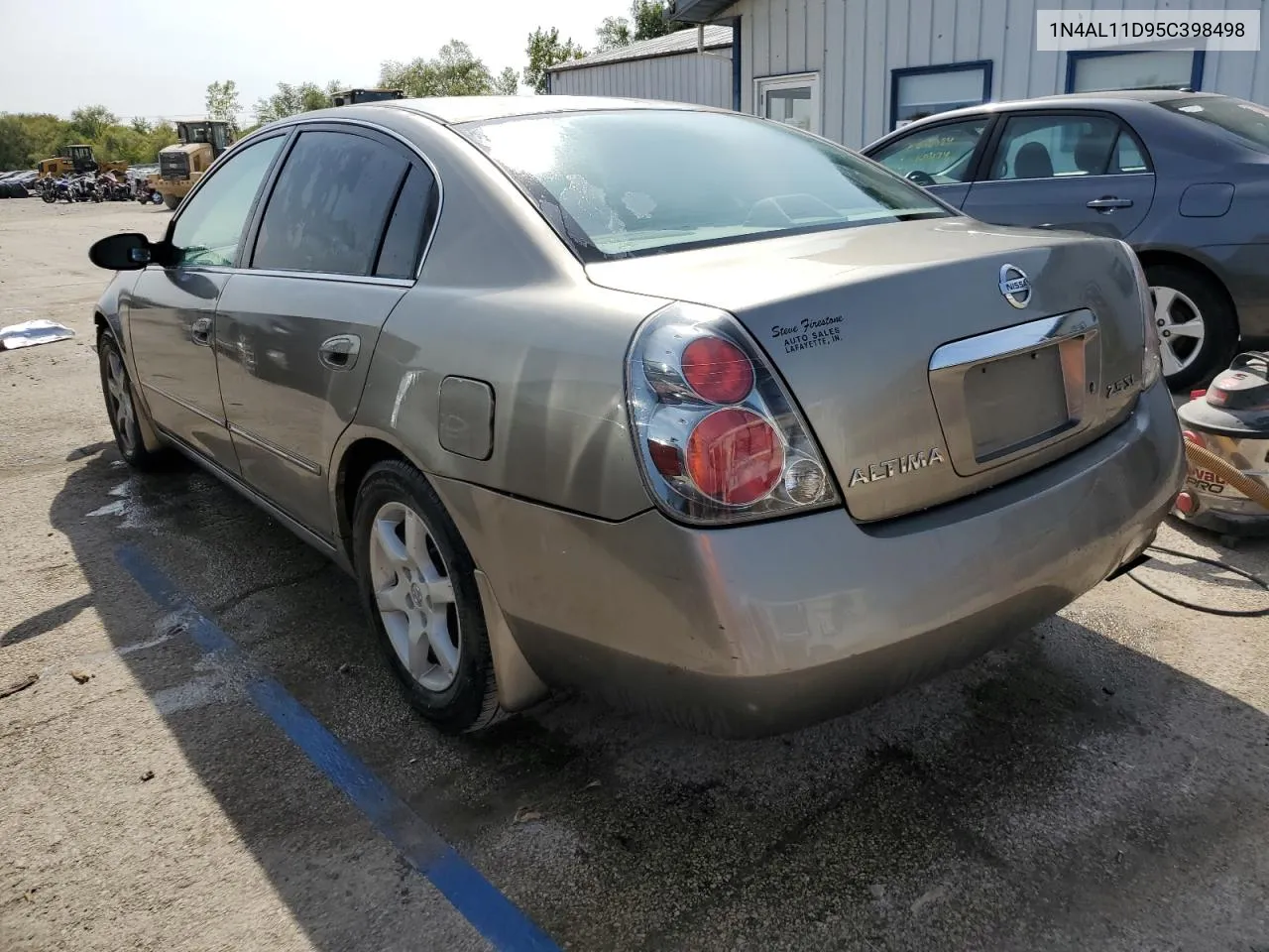 2005 Nissan Altima S VIN: 1N4AL11D95C398498 Lot: 70398314