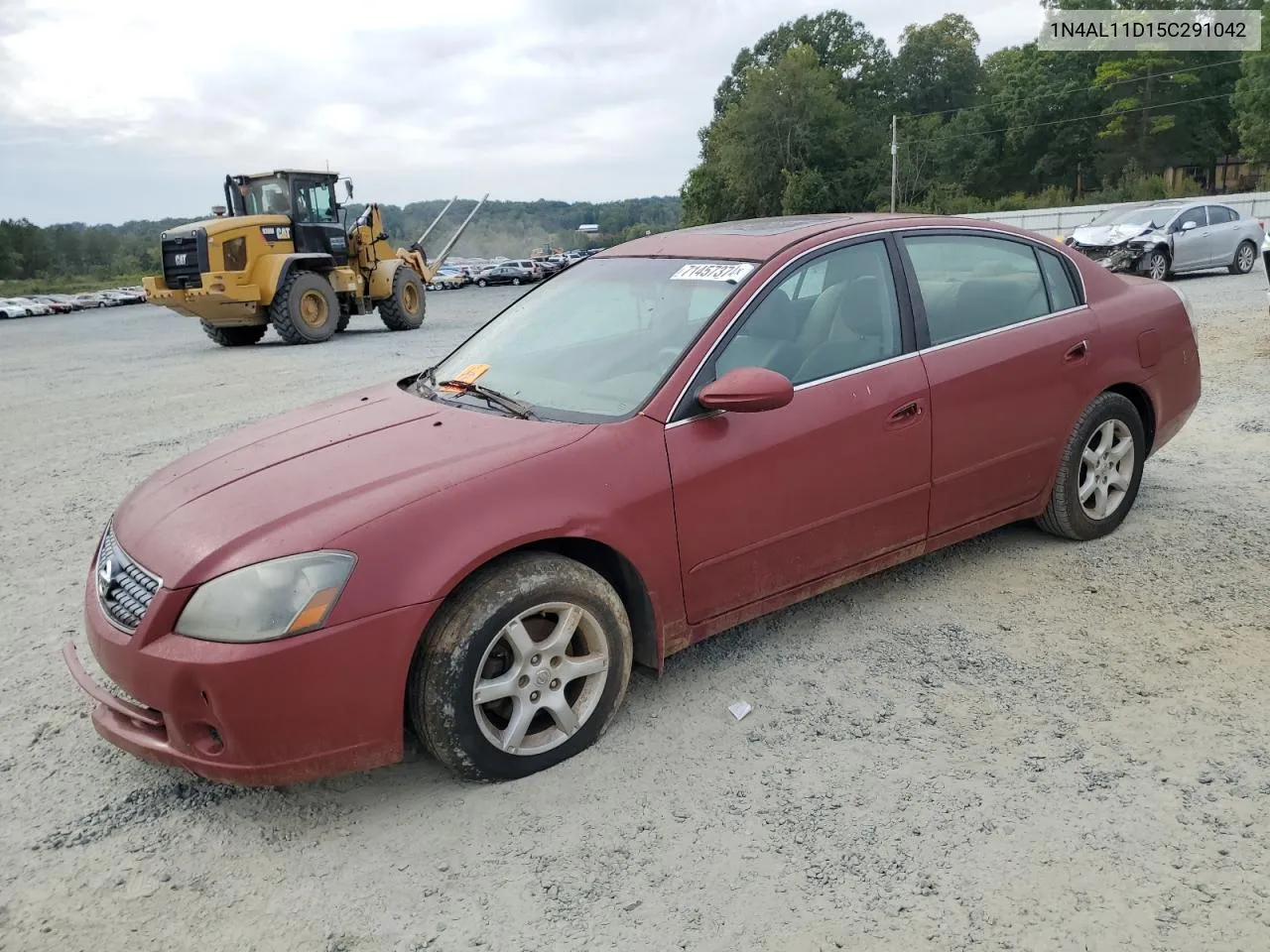 2005 Nissan Altima S VIN: 1N4AL11D15C291042 Lot: 71457374