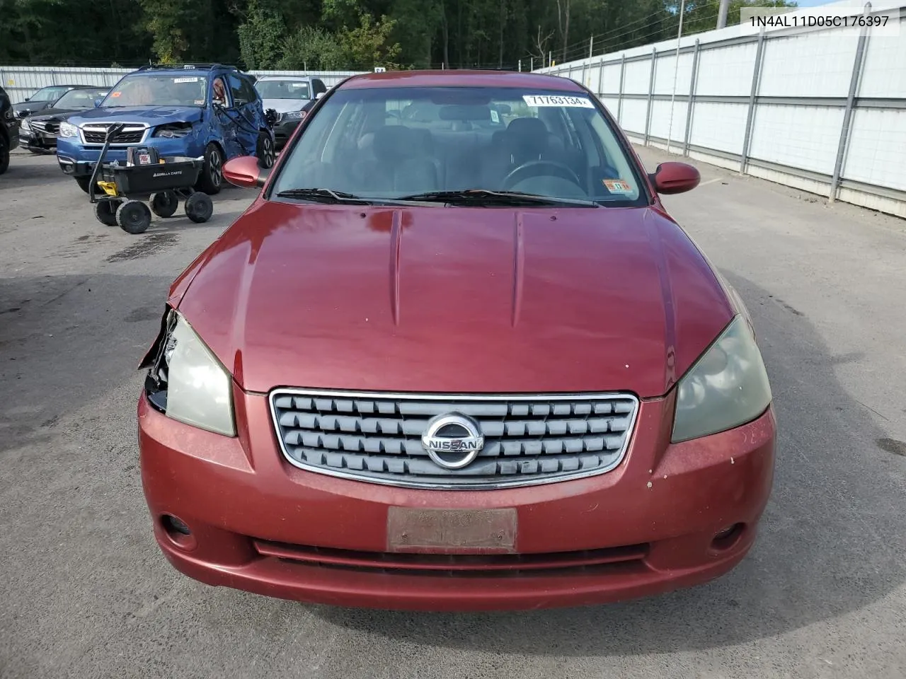 2005 Nissan Altima S VIN: 1N4AL11D05C176397 Lot: 71763134