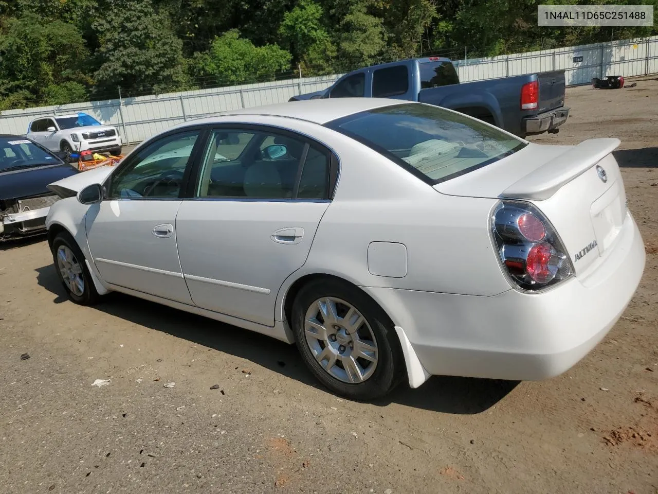 2005 Nissan Altima S VIN: 1N4AL11D65C251488 Lot: 72130974