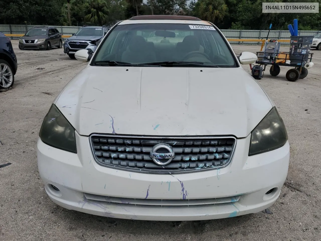 2005 Nissan Altima S VIN: 1N4AL11D15N495652 Lot: 73208914