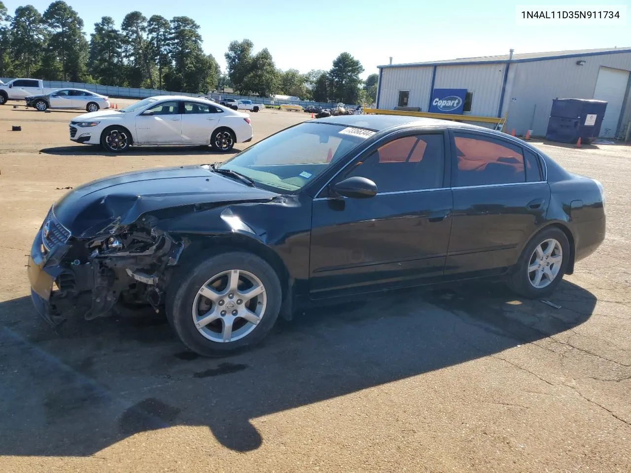 2005 Nissan Altima S VIN: 1N4AL11D35N911734 Lot: 73356344