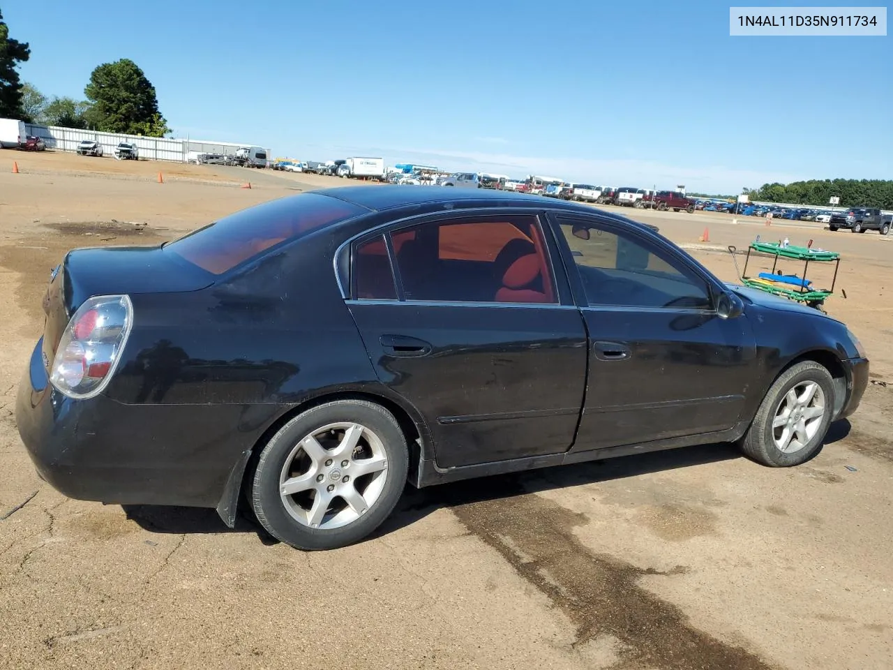 2005 Nissan Altima S VIN: 1N4AL11D35N911734 Lot: 73356344