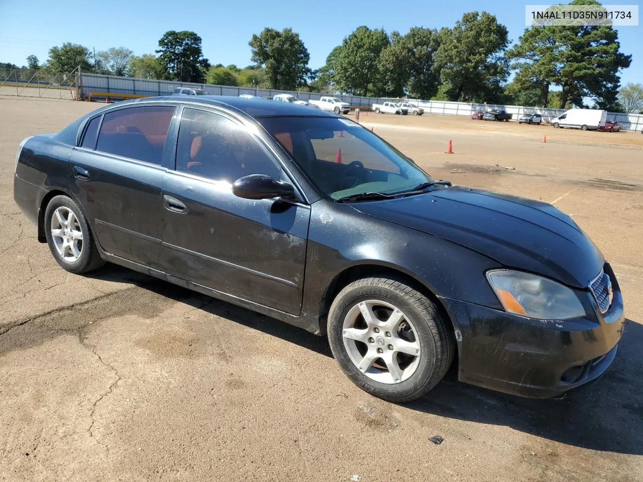 2005 Nissan Altima S VIN: 1N4AL11D35N911734 Lot: 73356344