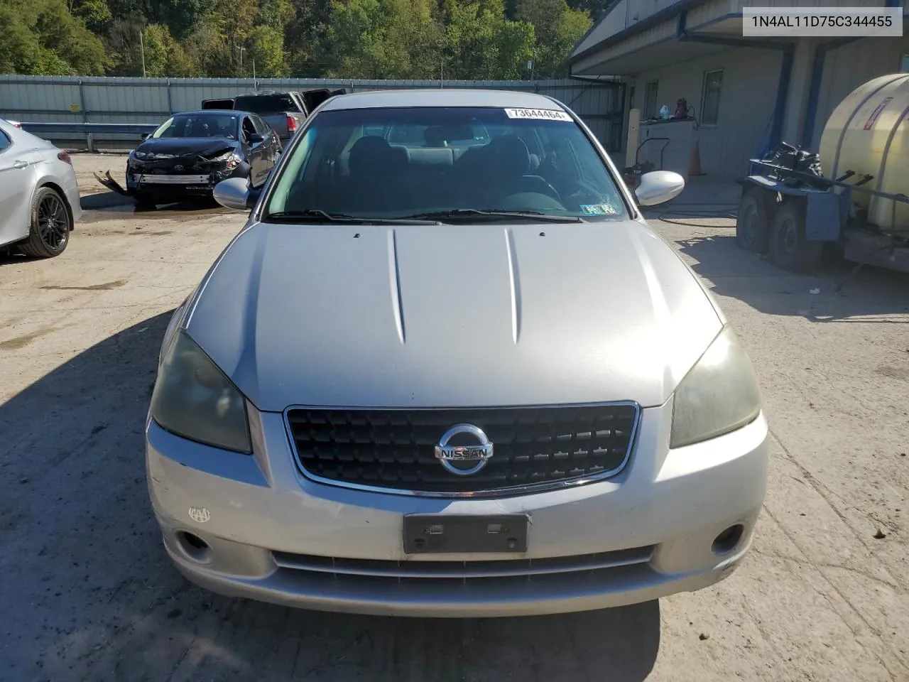 2005 Nissan Altima S VIN: 1N4AL11D75C344455 Lot: 73644464