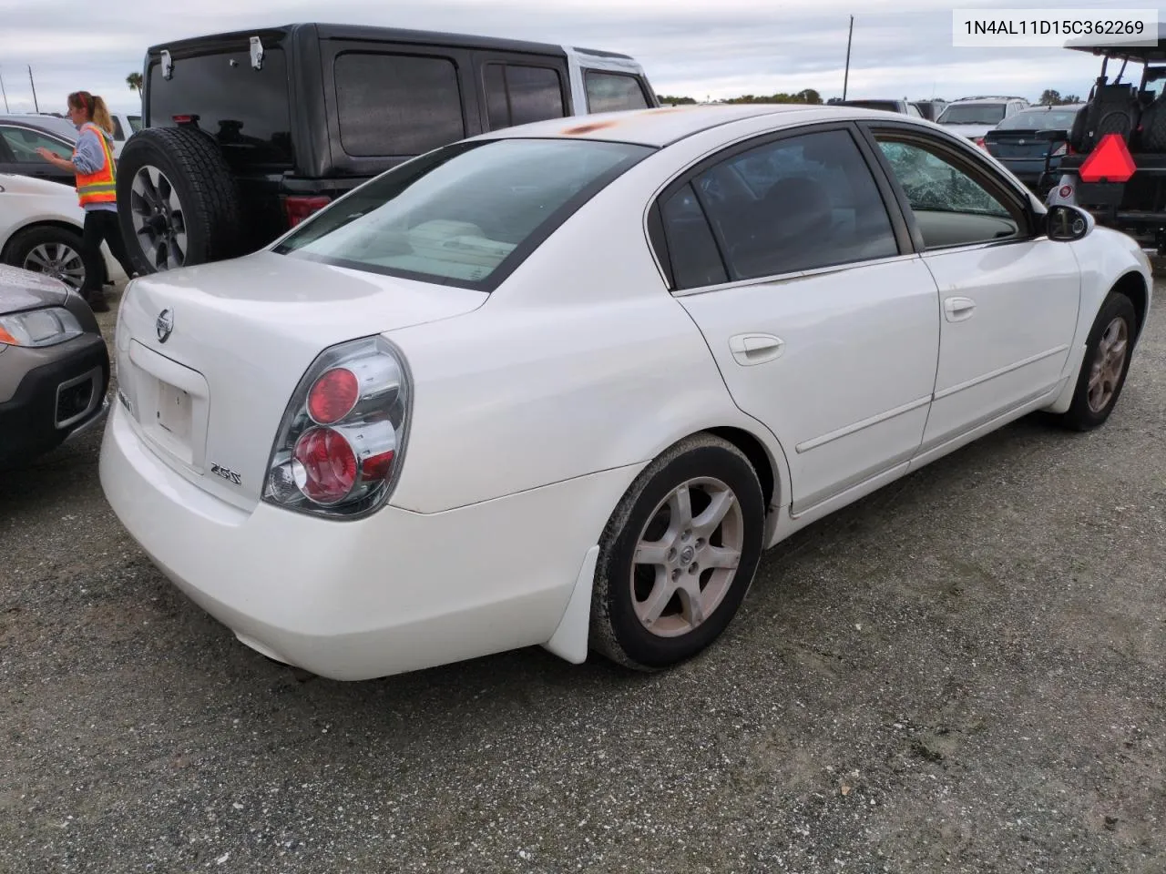 2005 Nissan Altima S VIN: 1N4AL11D15C362269 Lot: 74317694