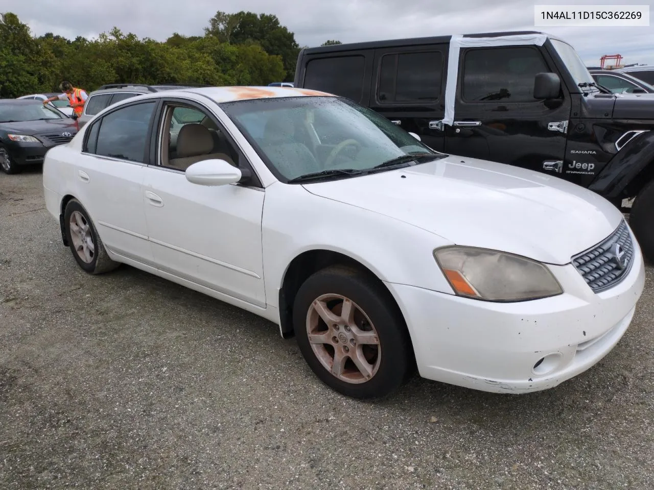 2005 Nissan Altima S VIN: 1N4AL11D15C362269 Lot: 74317694