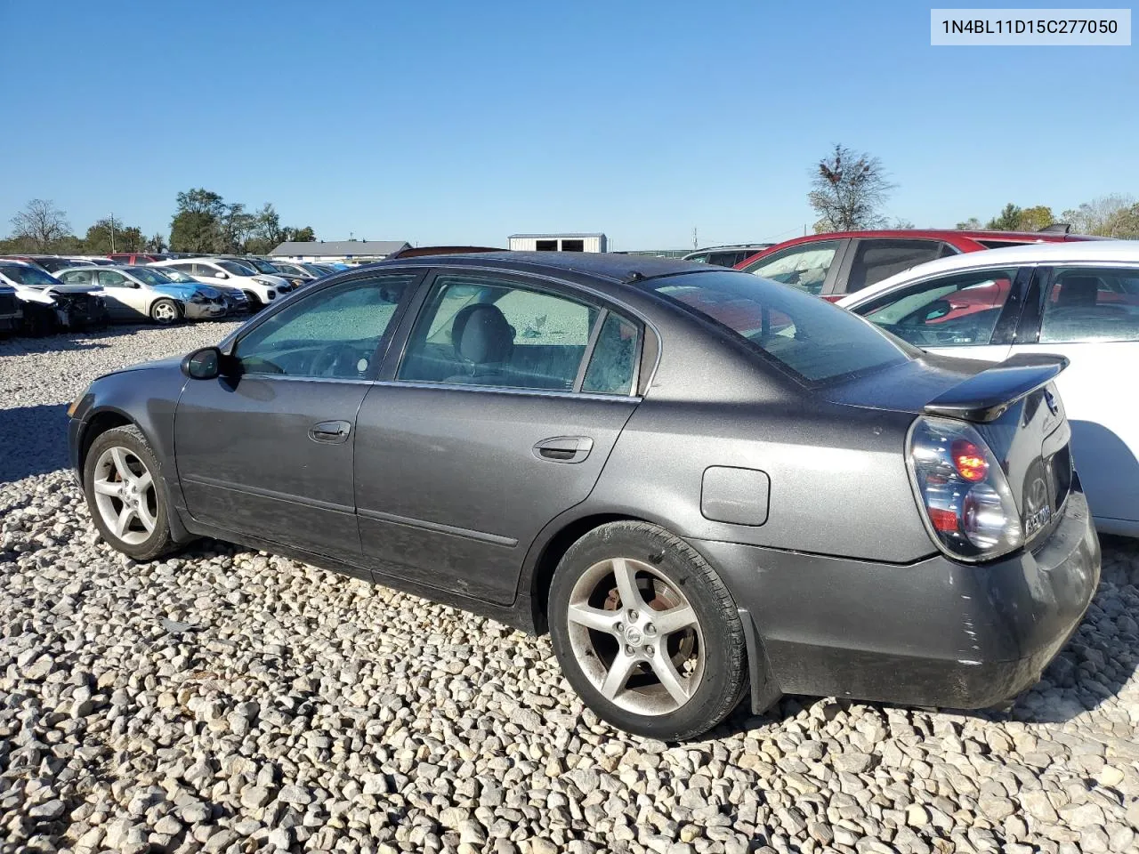 2005 Nissan Altima Se VIN: 1N4BL11D15C277050 Lot: 74563134