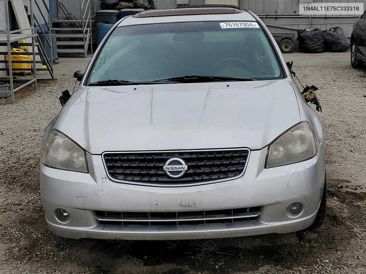 2005 Nissan Altima S VIN: 1N4AL11E75C333318 Lot: 76167004