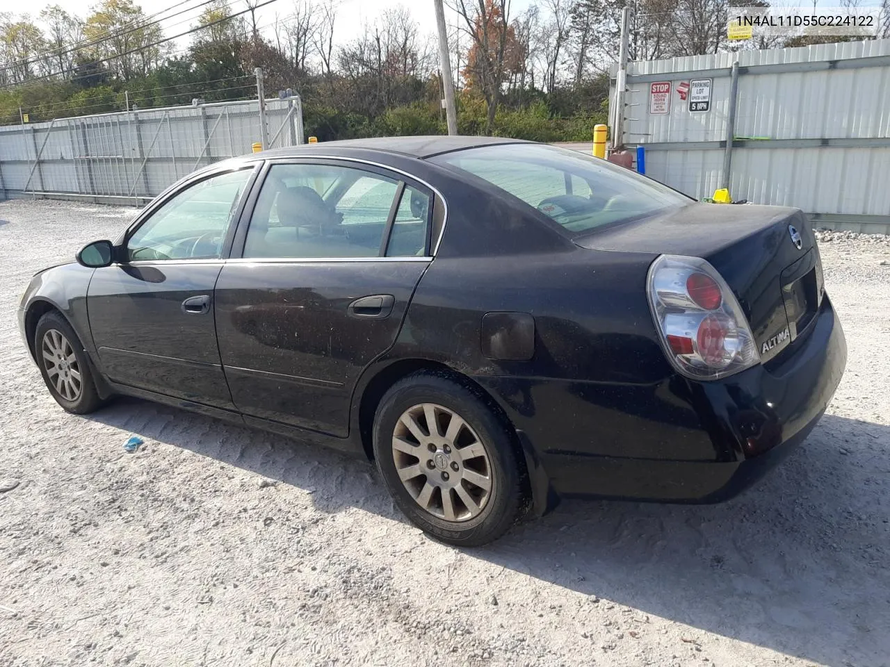 2005 Nissan Altima S VIN: 1N4AL11D55C224122 Lot: 78013394