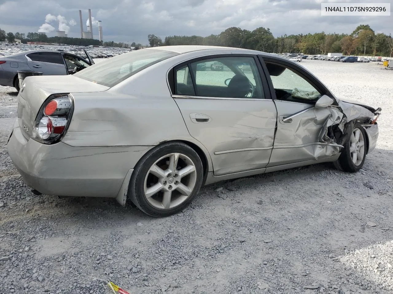 2005 Nissan Altima S VIN: 1N4AL11D75N929296 Lot: 78387664