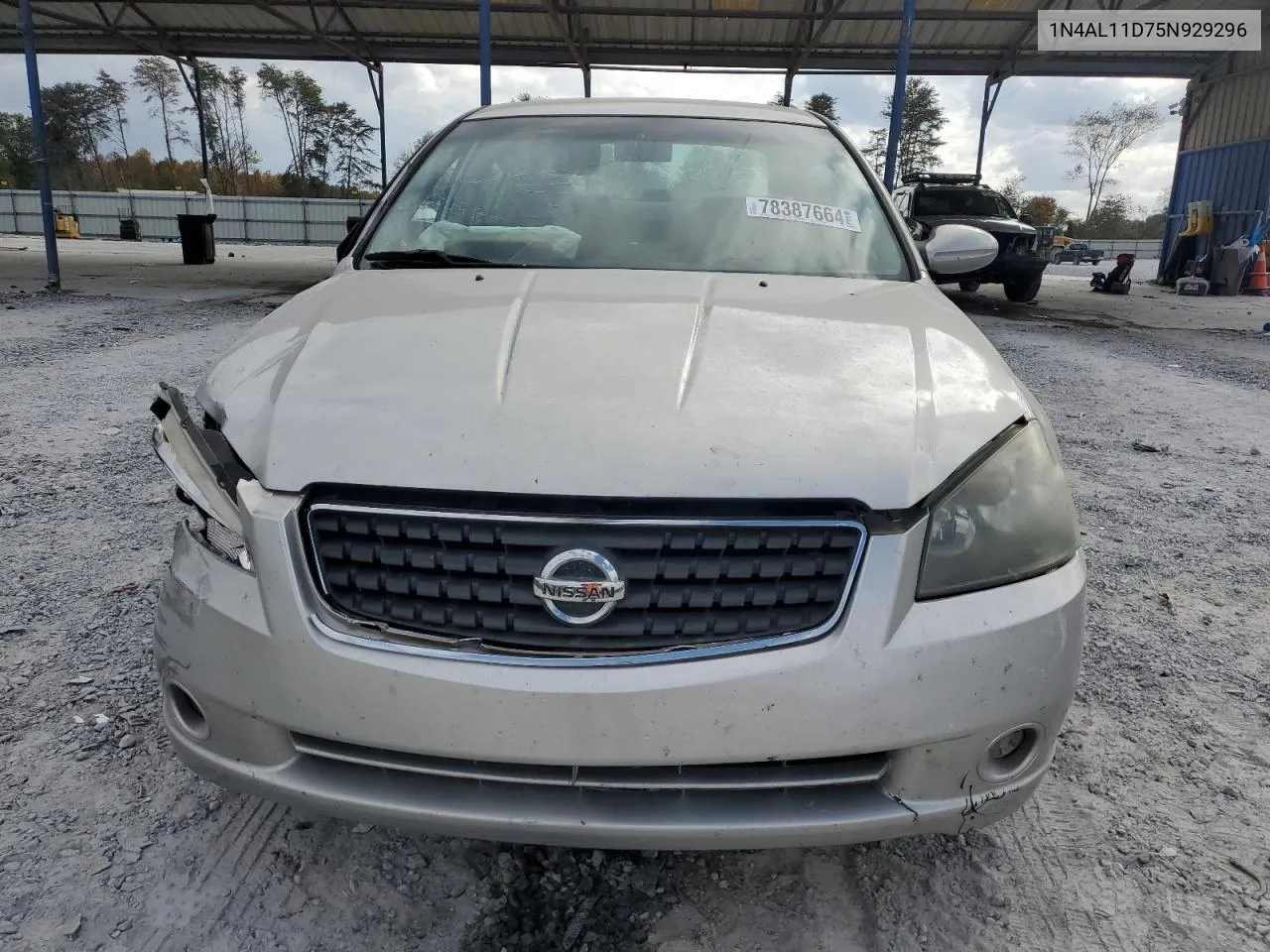 2005 Nissan Altima S VIN: 1N4AL11D75N929296 Lot: 78387664