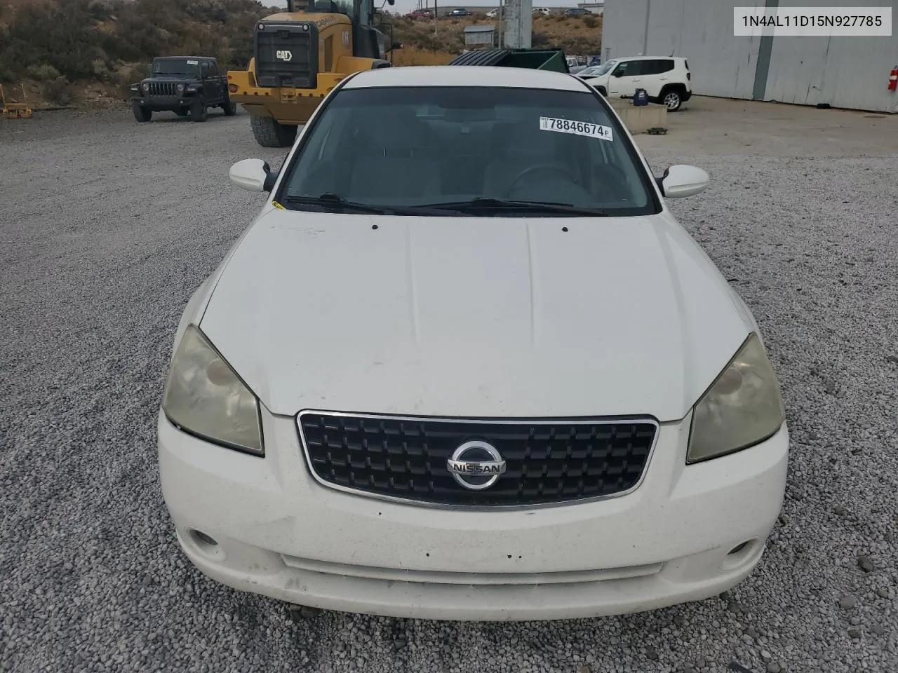 2005 Nissan Altima S VIN: 1N4AL11D15N927785 Lot: 78846674