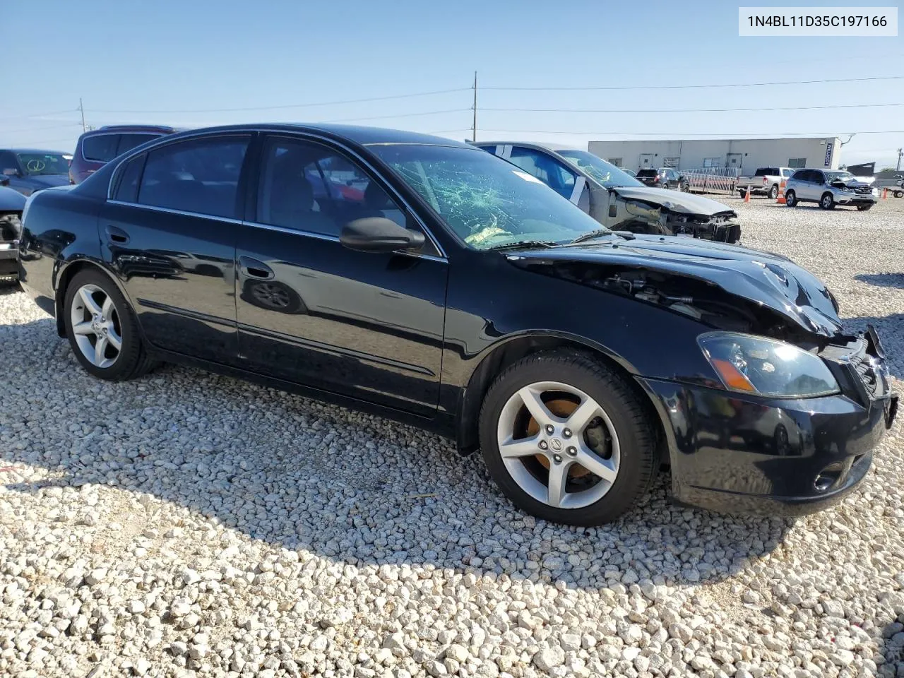 2005 Nissan Altima Se VIN: 1N4BL11D35C197166 Lot: 79076134