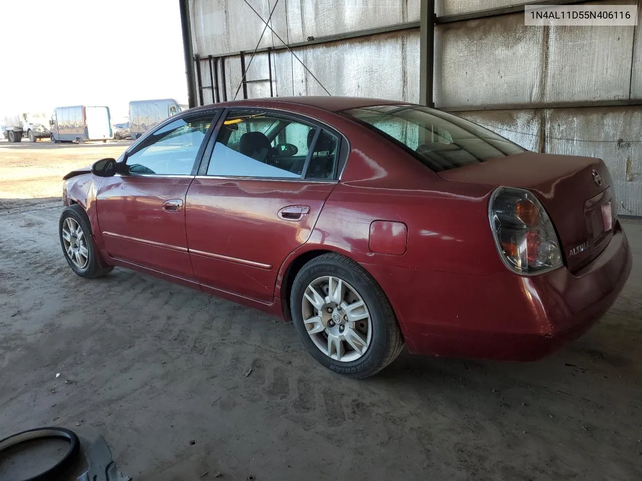 2005 Nissan Altima S VIN: 1N4AL11D55N406116 Lot: 79545364