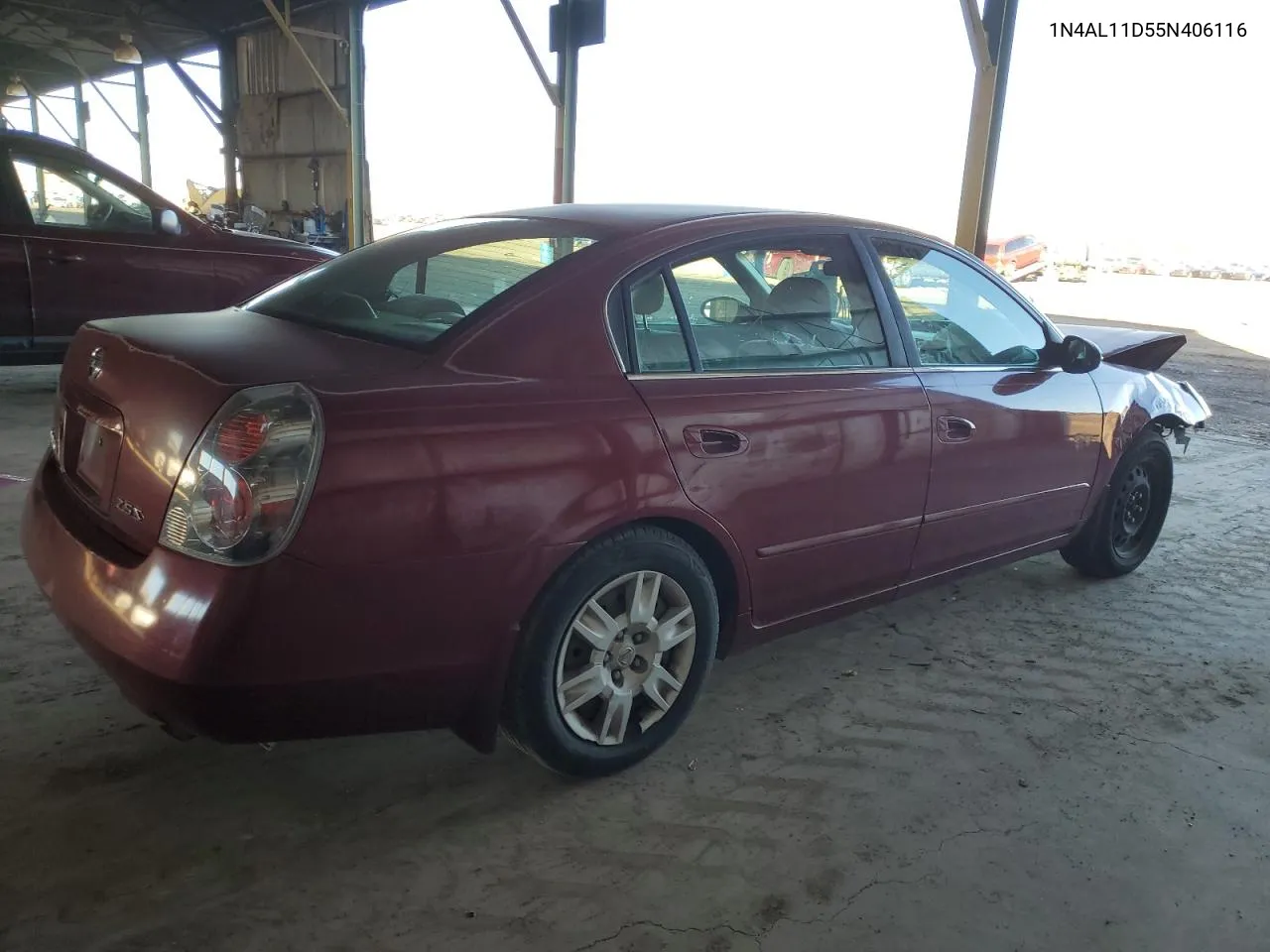 2005 Nissan Altima S VIN: 1N4AL11D55N406116 Lot: 79545364