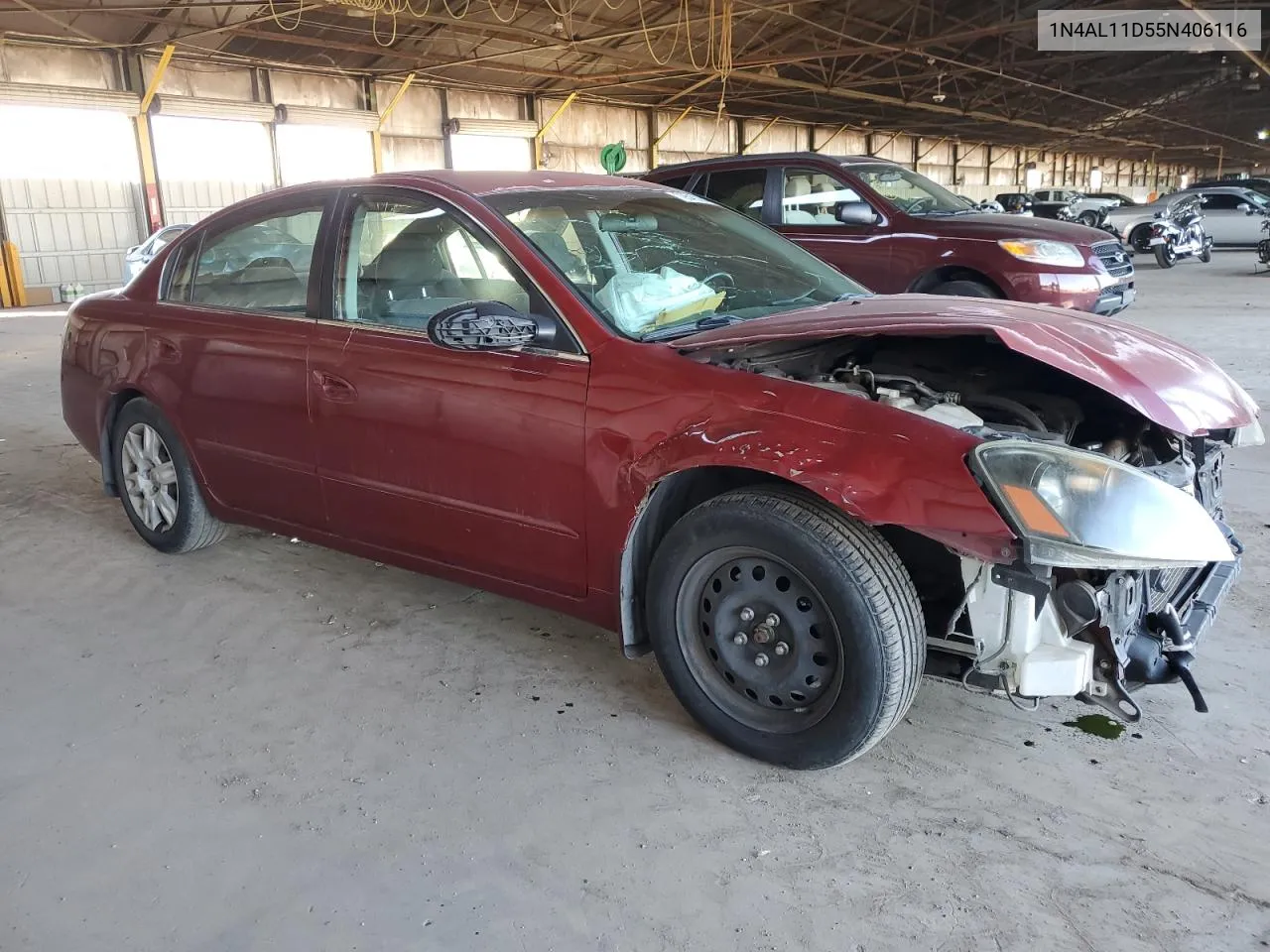 2005 Nissan Altima S VIN: 1N4AL11D55N406116 Lot: 79545364