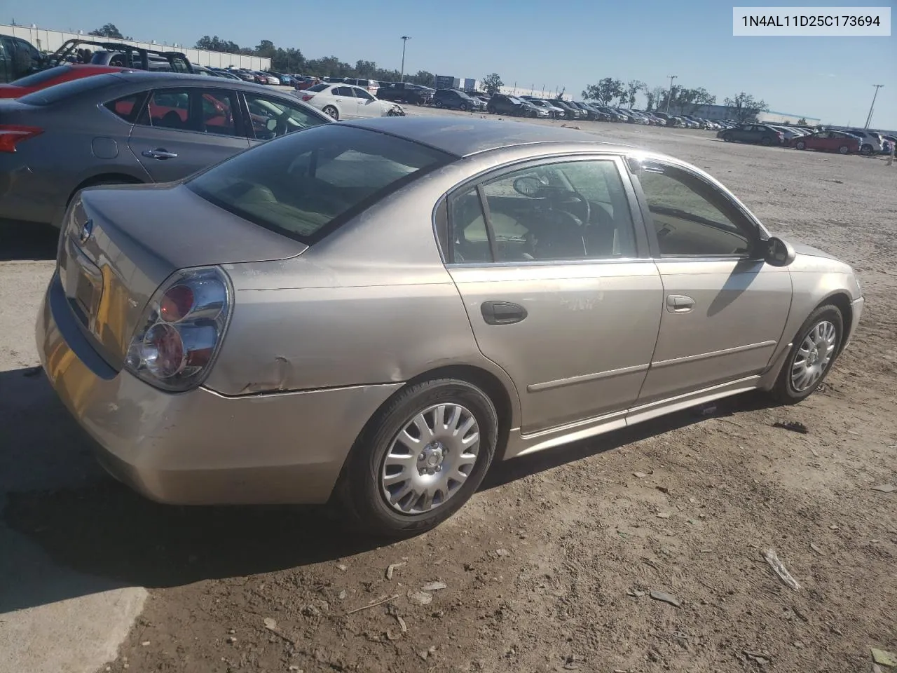 2005 Nissan Altima S VIN: 1N4AL11D25C173694 Lot: 80846794