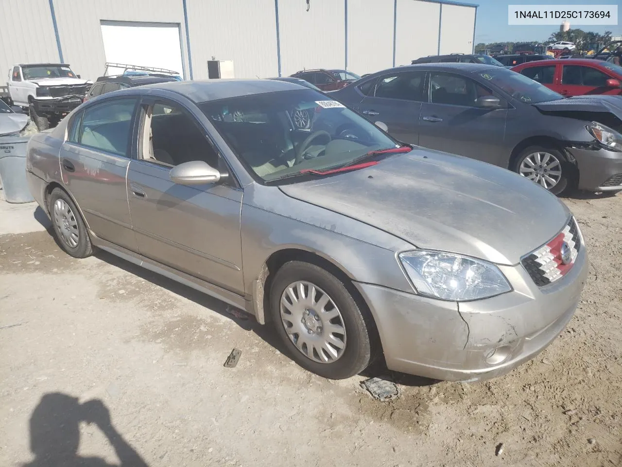 2005 Nissan Altima S VIN: 1N4AL11D25C173694 Lot: 80846794