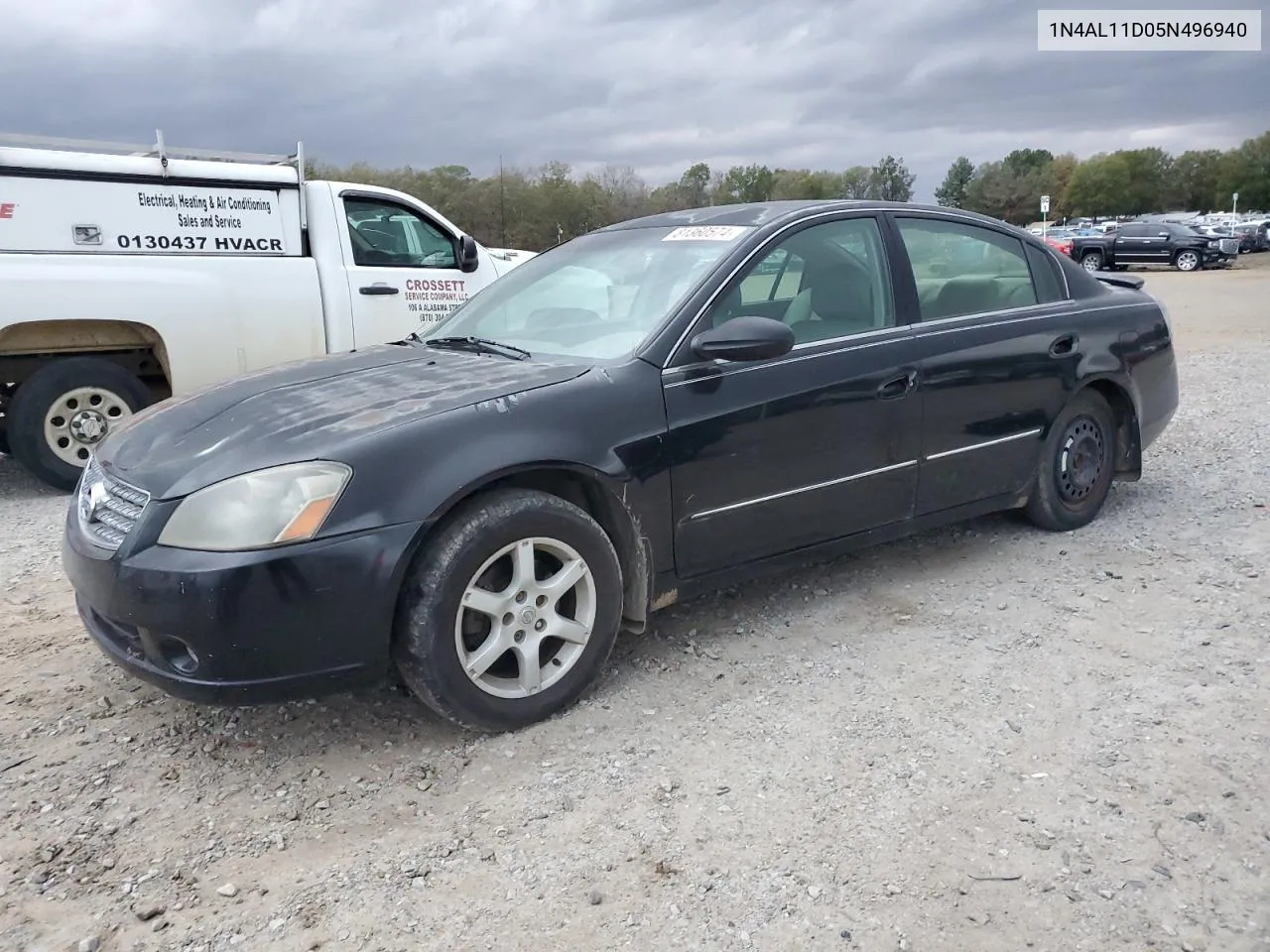 2005 Nissan Altima S VIN: 1N4AL11D05N496940 Lot: 81360574