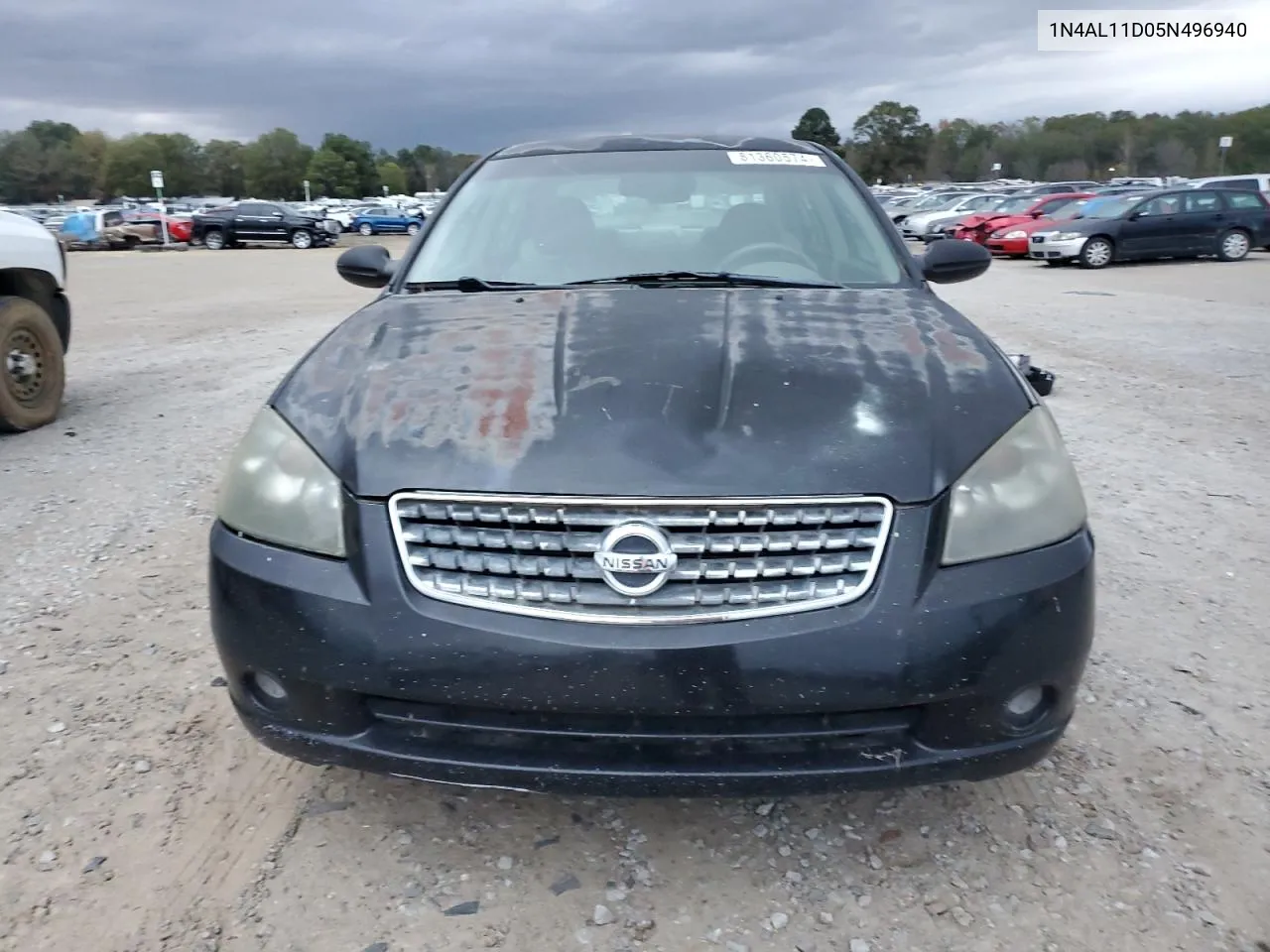 2005 Nissan Altima S VIN: 1N4AL11D05N496940 Lot: 81360574