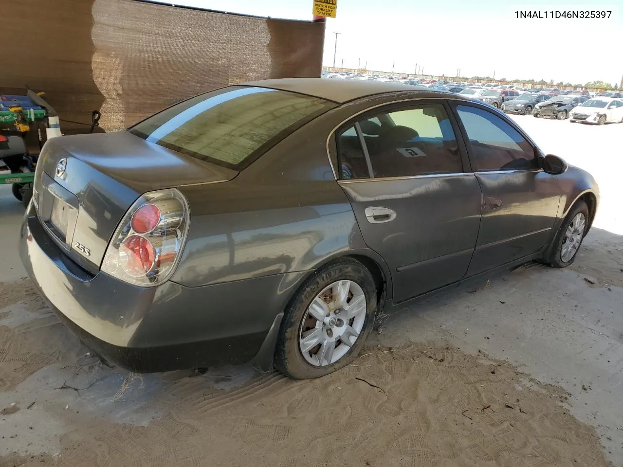 2006 Nissan Altima S VIN: 1N4AL11D46N325397 Lot: 62558584