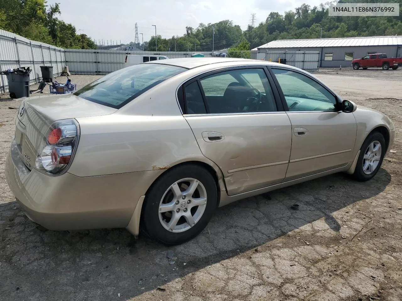 2006 Nissan Altima S VIN: 1N4AL11E86N376992 Lot: 64810774