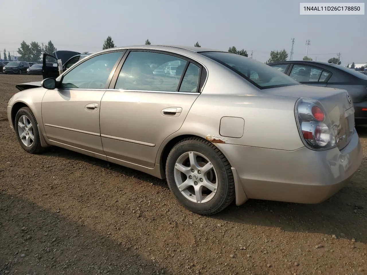 2006 Nissan Altima S VIN: 1N4AL11D26C178850 Lot: 67295344