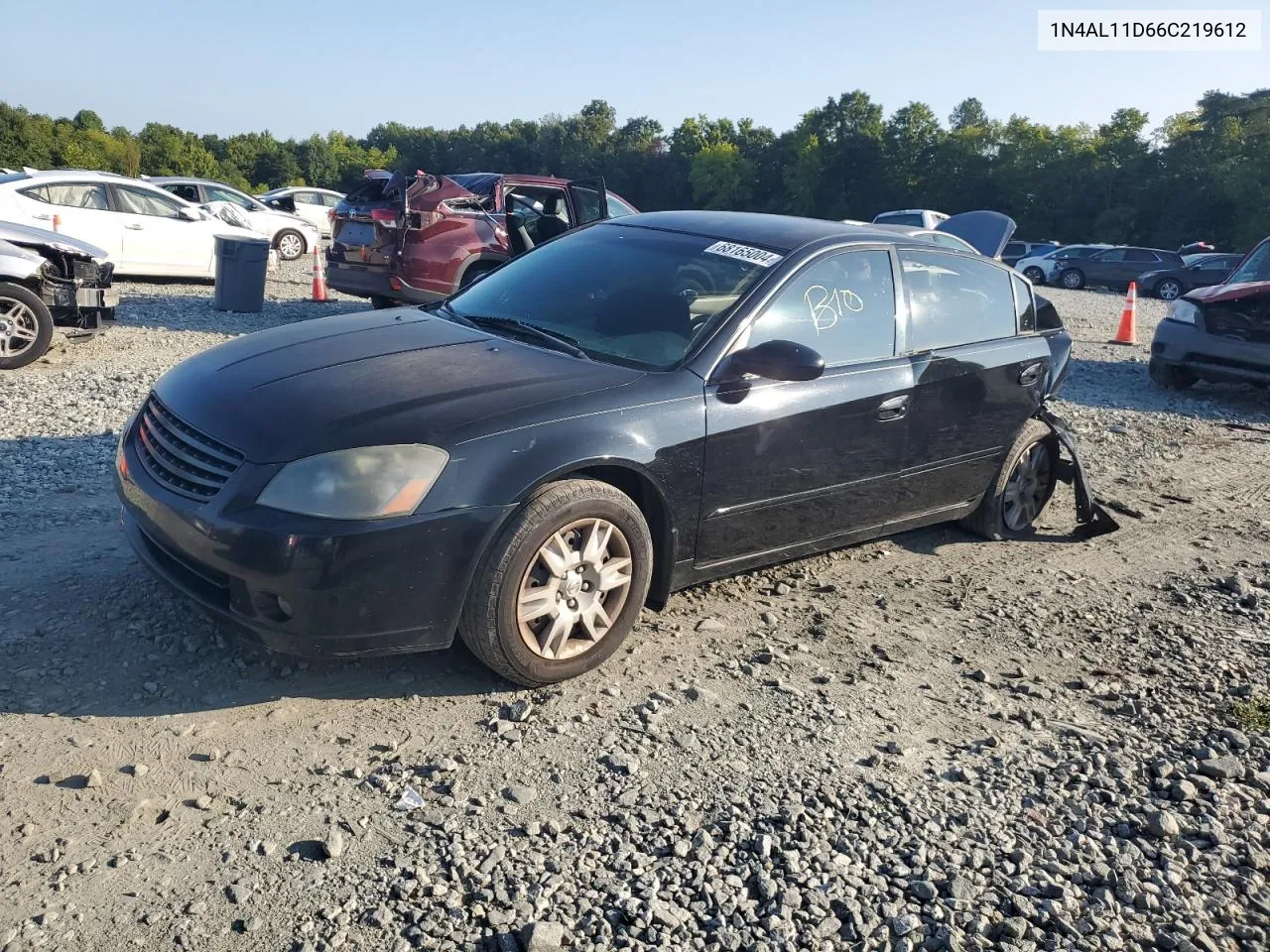 2006 Nissan Altima S VIN: 1N4AL11D66C219612 Lot: 68165004