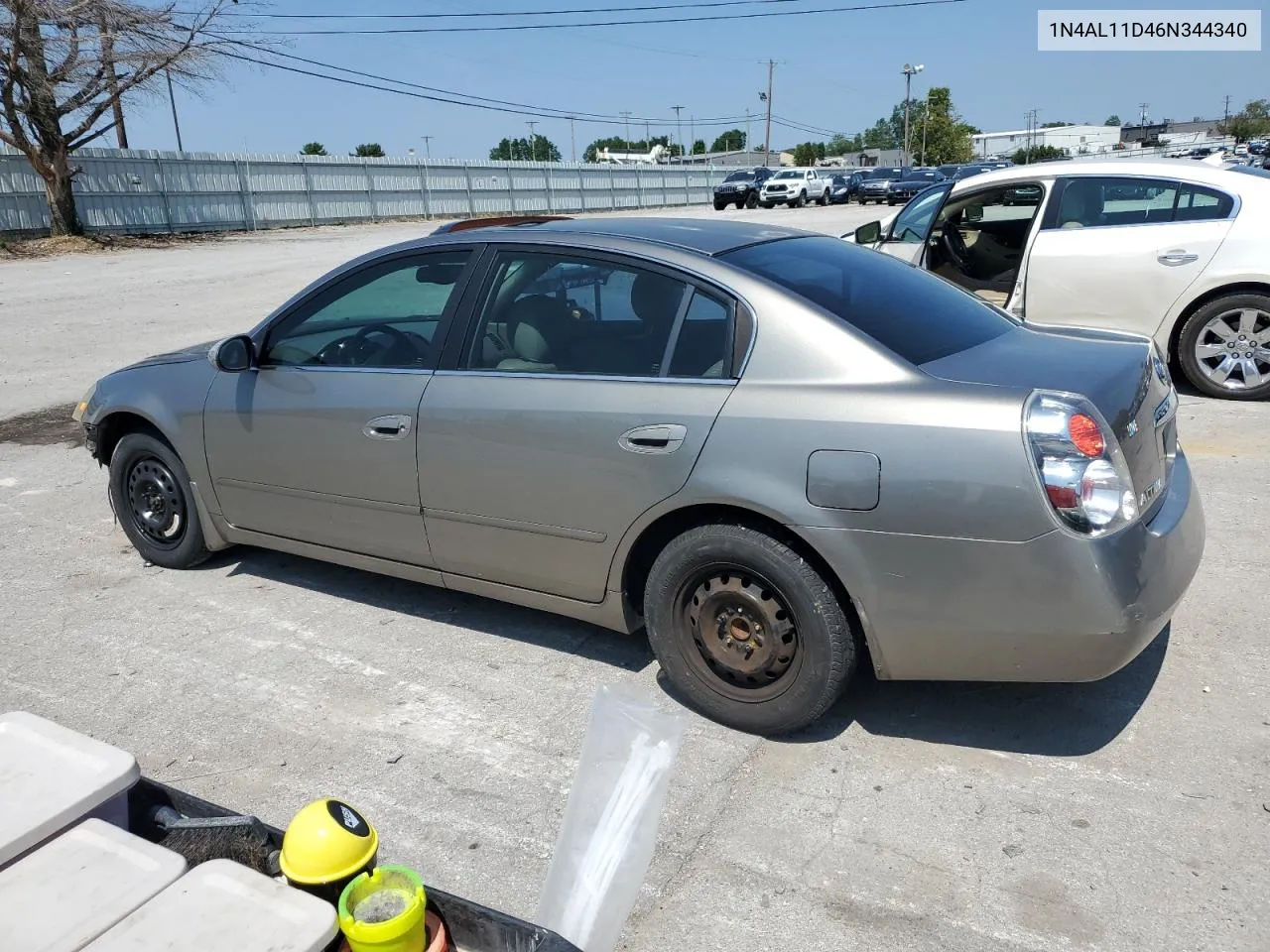 2006 Nissan Altima S VIN: 1N4AL11D46N344340 Lot: 68262114