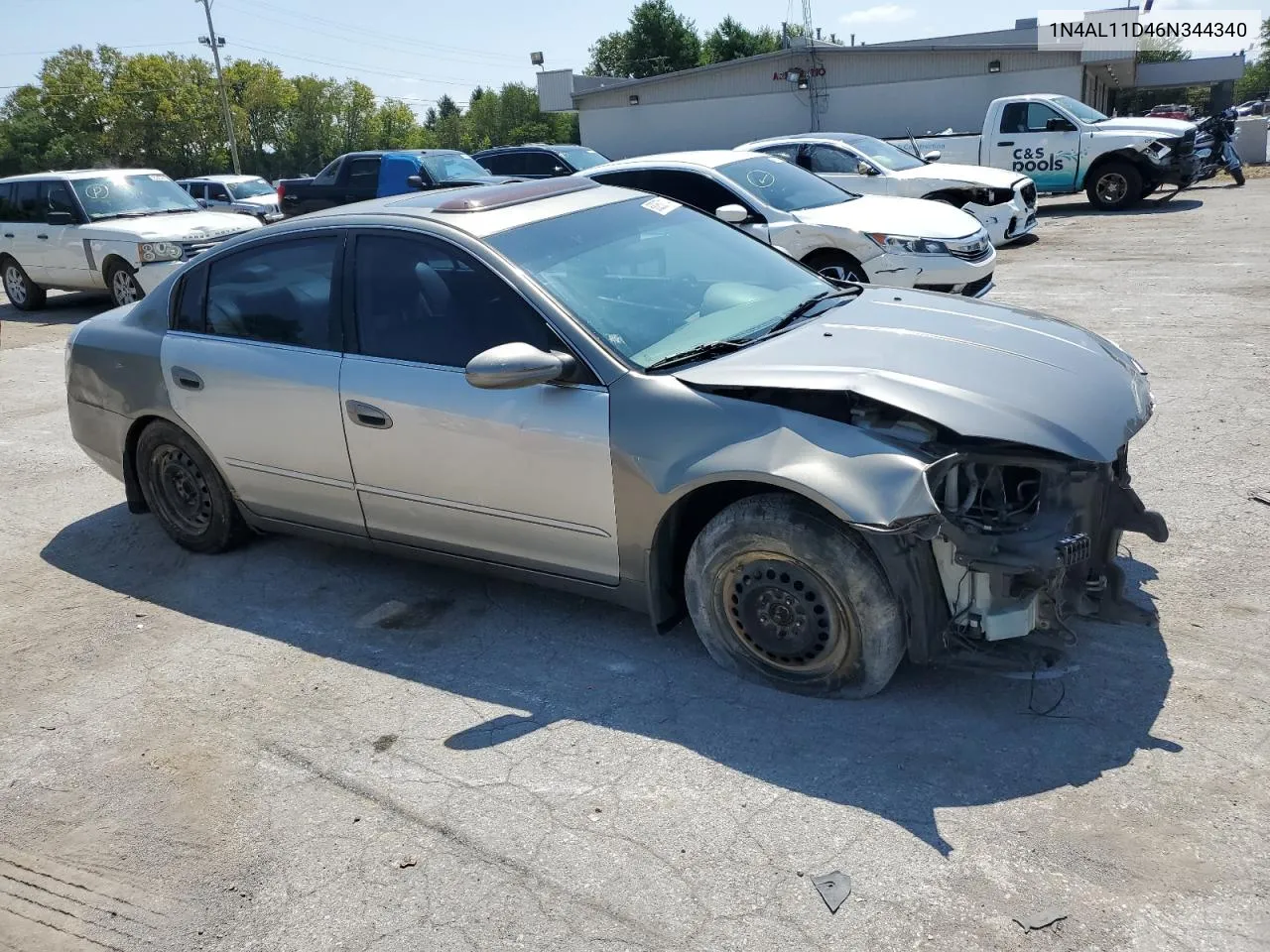 2006 Nissan Altima S VIN: 1N4AL11D46N344340 Lot: 68262114