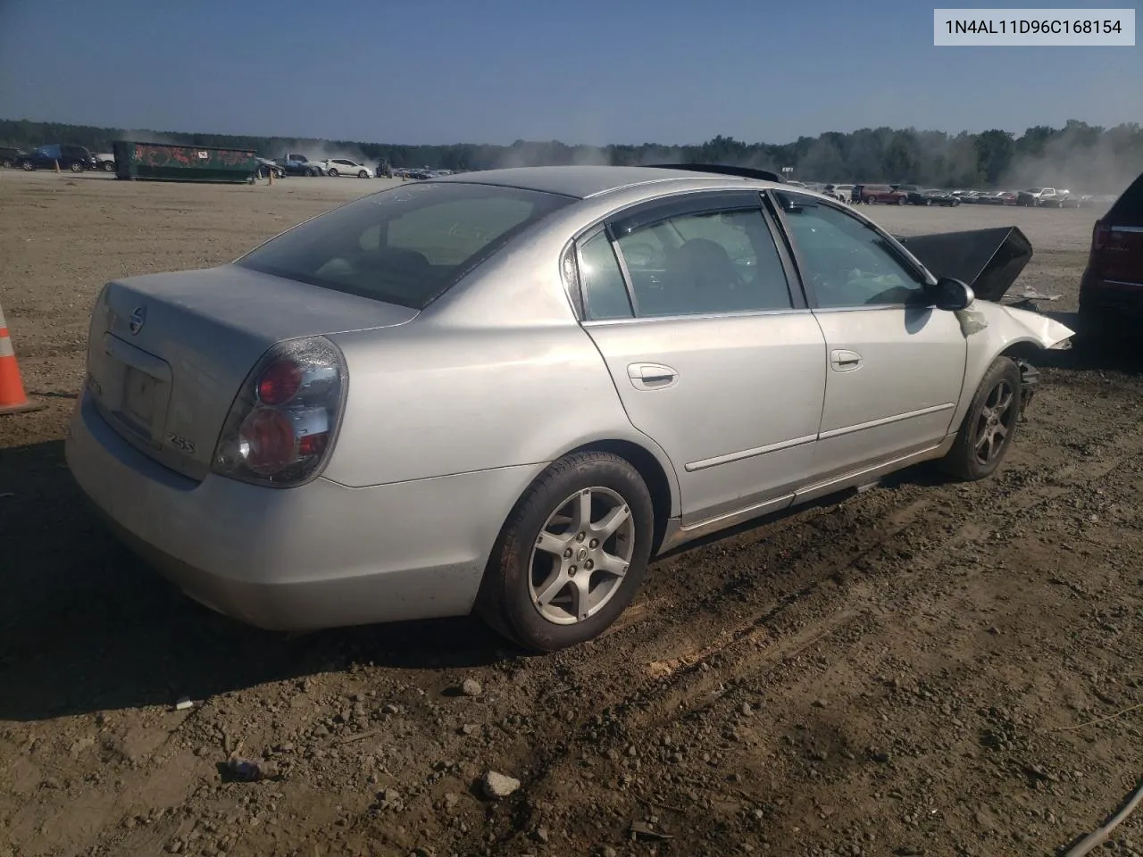 2006 Nissan Altima S VIN: 1N4AL11D96C168154 Lot: 68899054