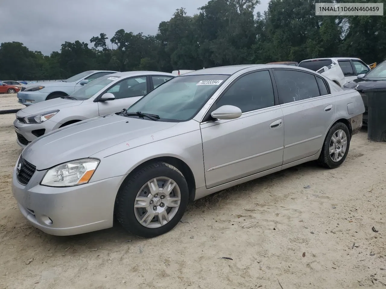 2006 Nissan Altima S VIN: 1N4AL11D66N460459 Lot: 70233394