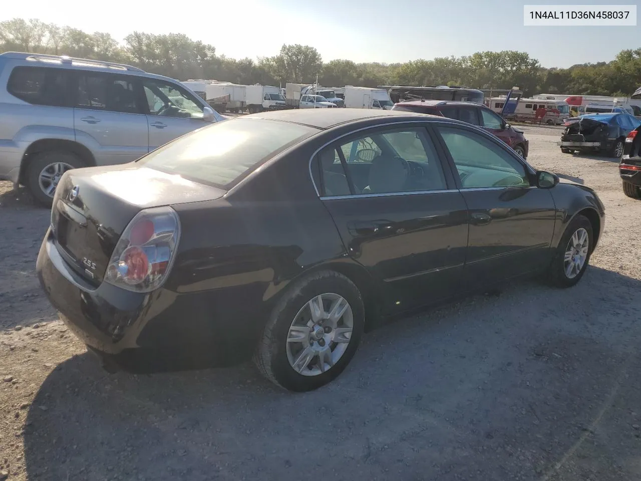 2006 Nissan Altima S VIN: 1N4AL11D36N458037 Lot: 70307984