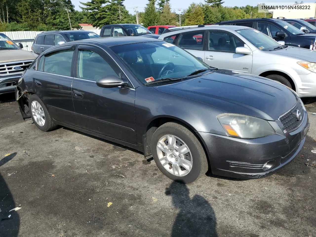 2006 Nissan Altima S VIN: 1N4AL11D16N458232 Lot: 71262914