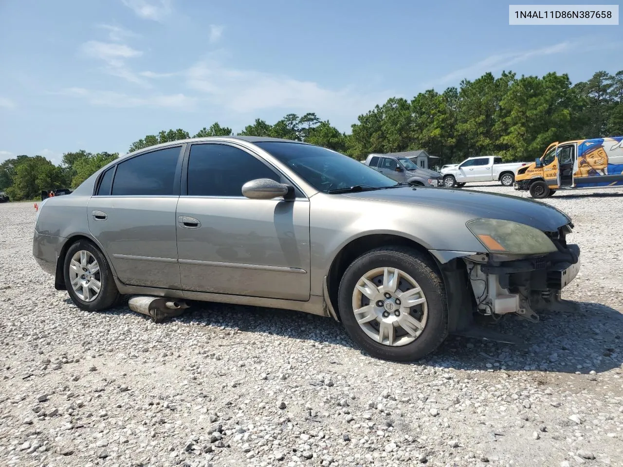 2006 Nissan Altima S VIN: 1N4AL11D86N387658 Lot: 71443434