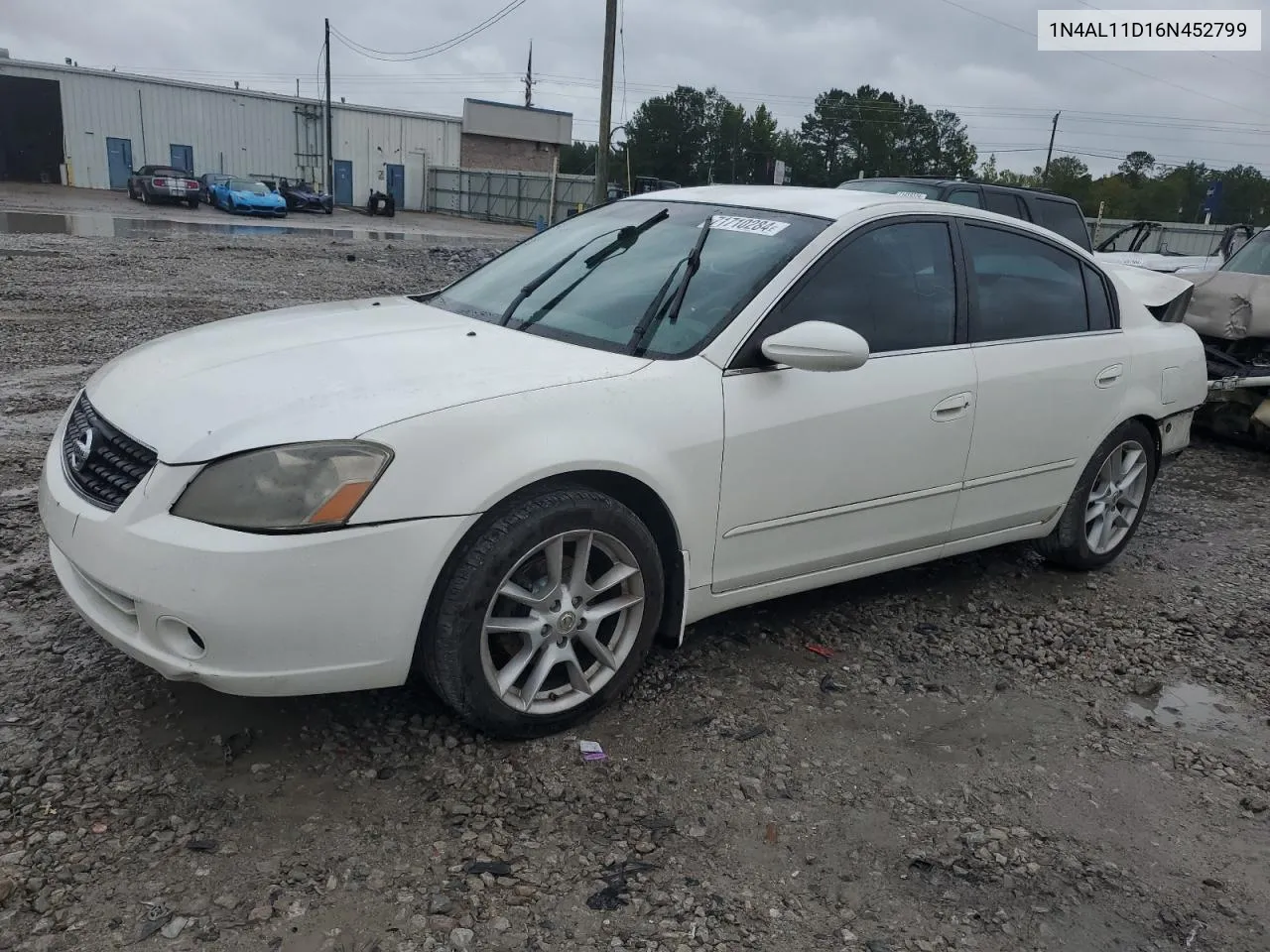 2006 Nissan Altima S VIN: 1N4AL11D16N452799 Lot: 71710284