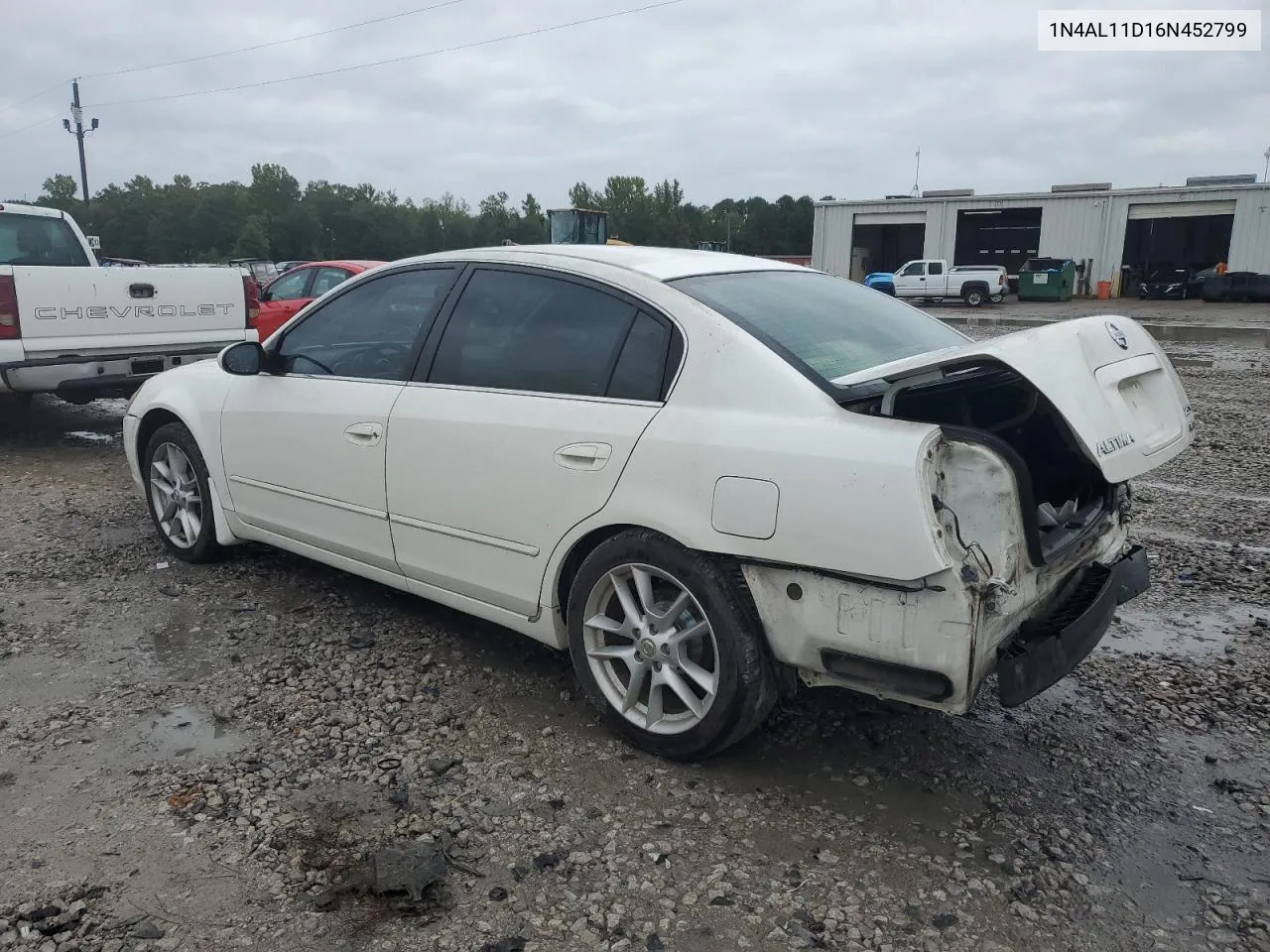 2006 Nissan Altima S VIN: 1N4AL11D16N452799 Lot: 71710284