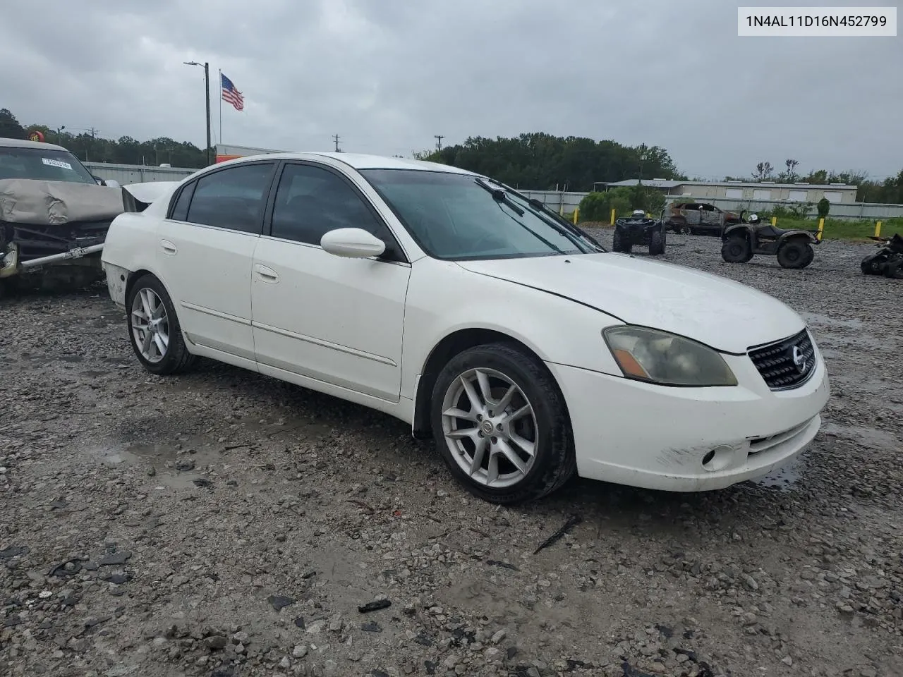 2006 Nissan Altima S VIN: 1N4AL11D16N452799 Lot: 71710284