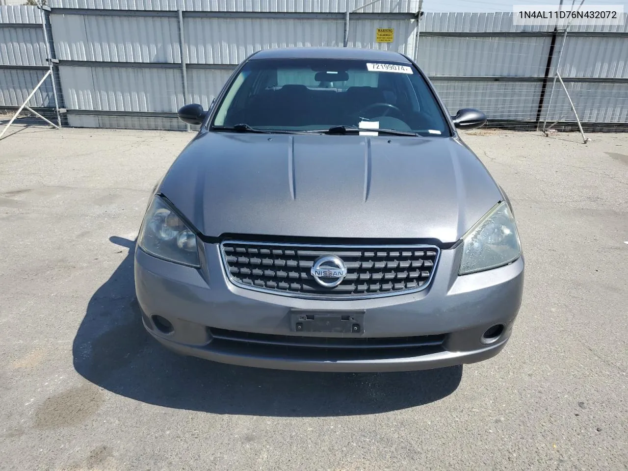 1N4AL11D76N432072 2006 Nissan Altima S