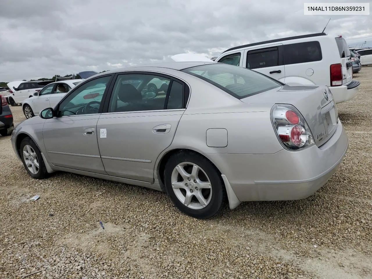 2006 Nissan Altima S VIN: 1N4AL11D86N359231 Lot: 74956104