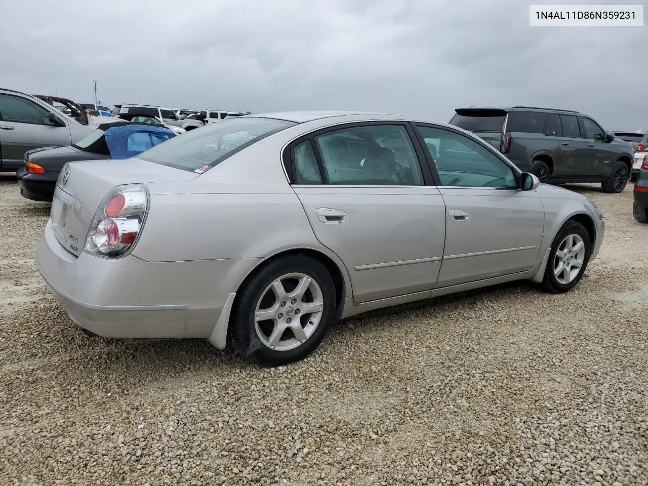 2006 Nissan Altima S VIN: 1N4AL11D86N359231 Lot: 74956104