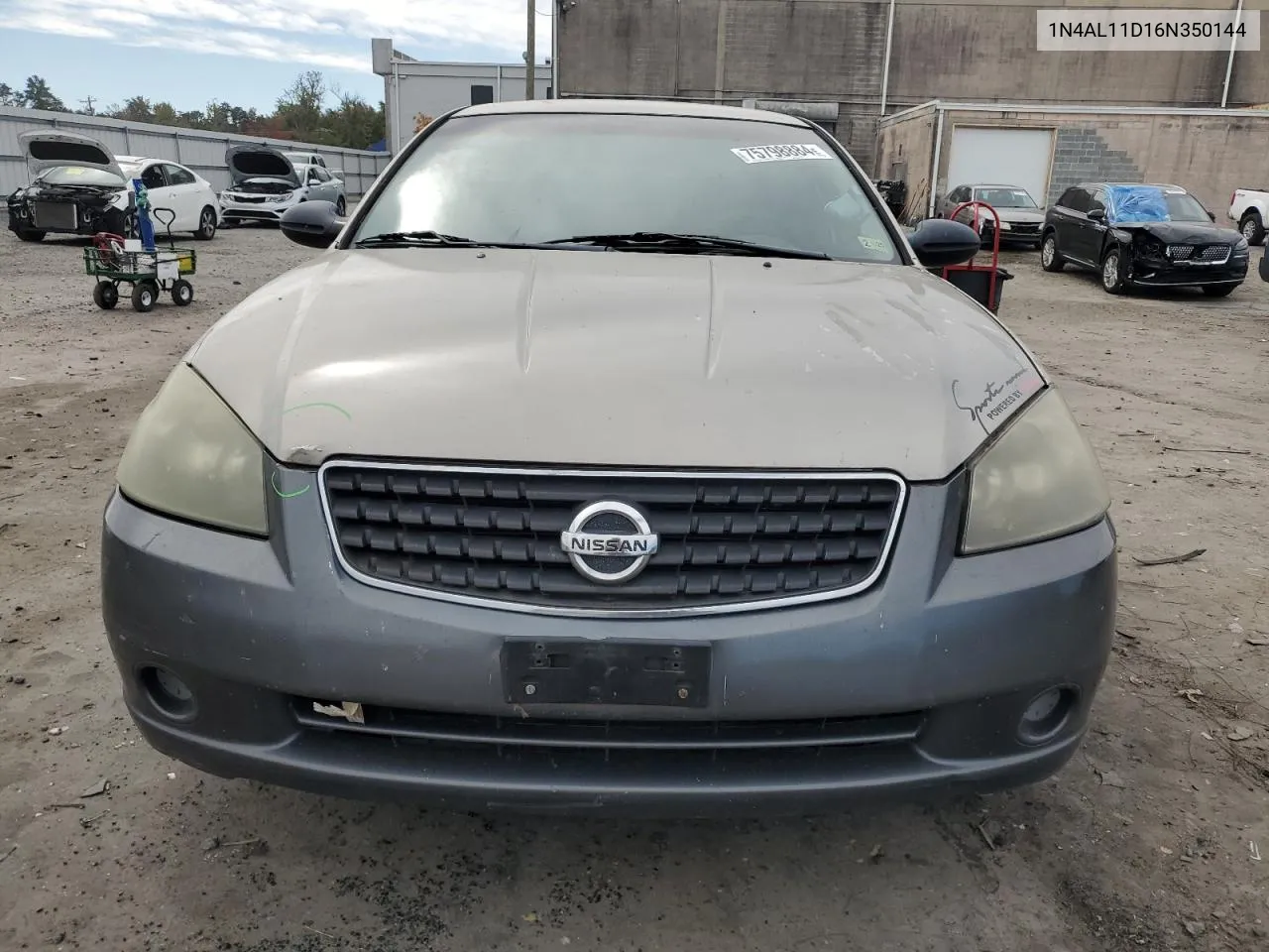 1N4AL11D16N350144 2006 Nissan Altima S