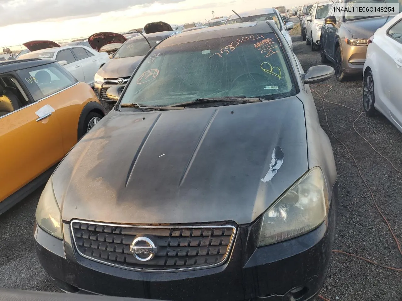 2006 Nissan Altima S VIN: 1N4AL11E06C148254 Lot: 75801024