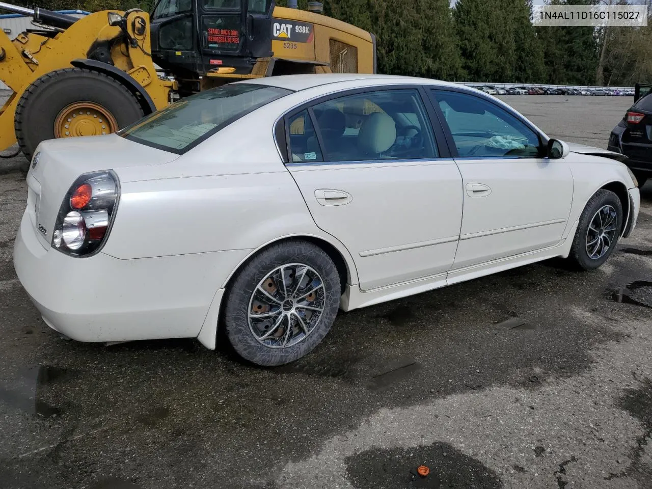 2006 Nissan Altima S VIN: 1N4AL11D16C115027 Lot: 76602894