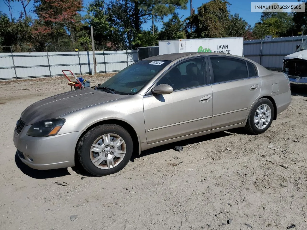 2006 Nissan Altima S VIN: 1N4AL11D76C245605 Lot: 76839324