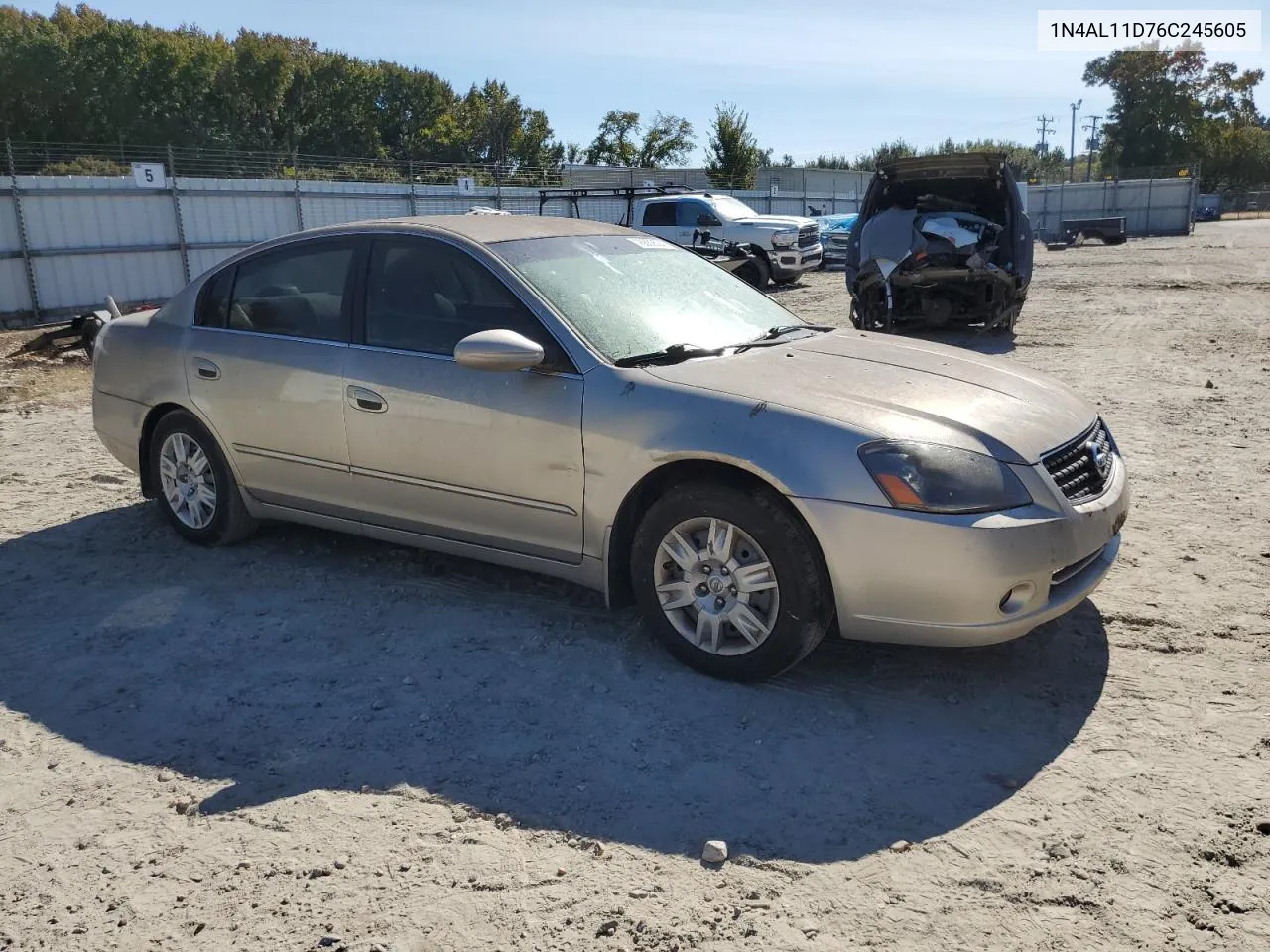 2006 Nissan Altima S VIN: 1N4AL11D76C245605 Lot: 76839324