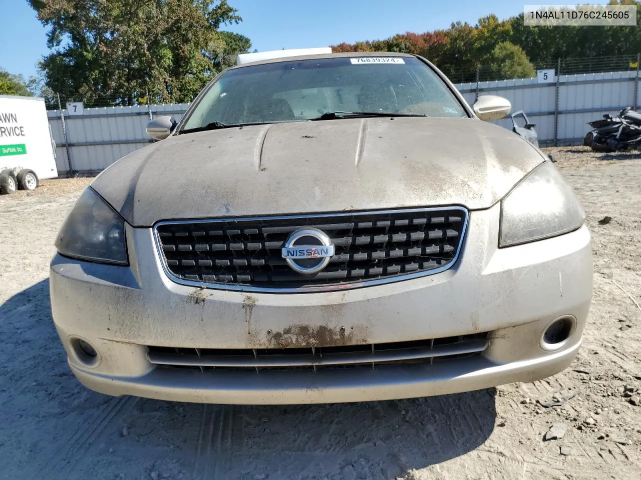 2006 Nissan Altima S VIN: 1N4AL11D76C245605 Lot: 76839324