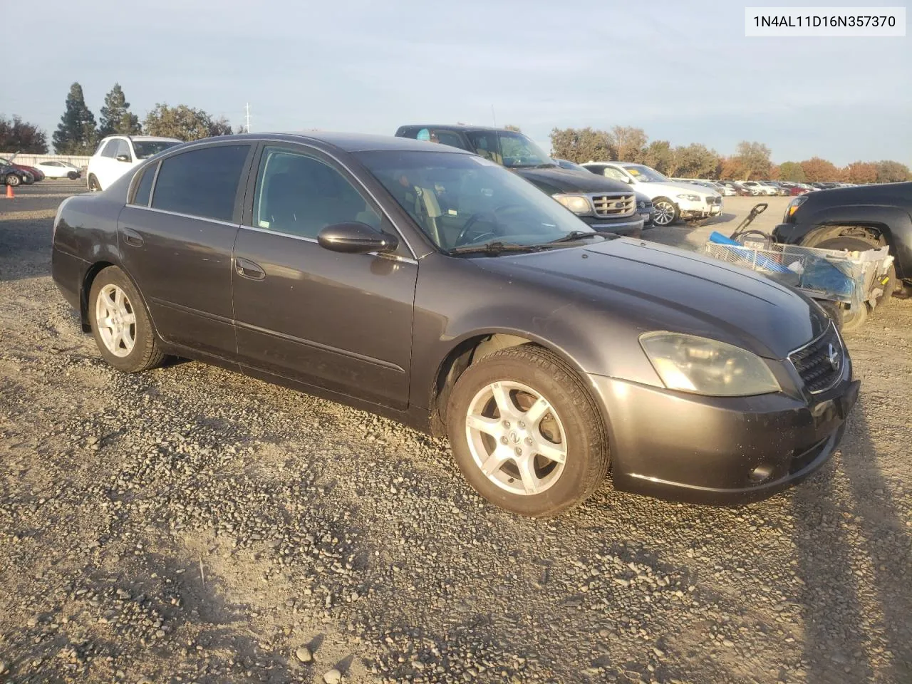 2006 Nissan Altima S VIN: 1N4AL11D16N357370 Lot: 79117004